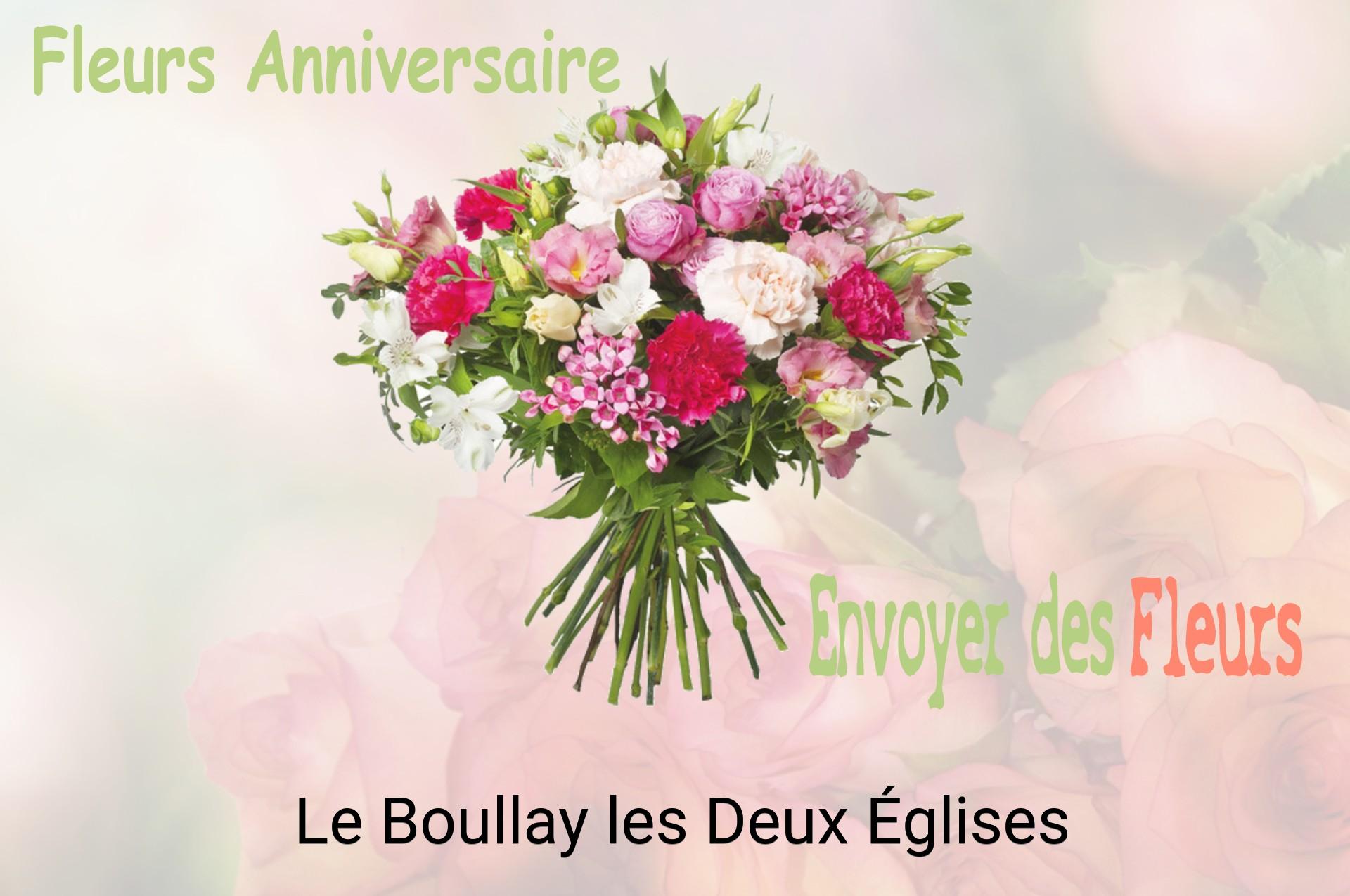 Bouquet de fleurs d’anniversaire livré à Le Boullay-les-Deux-Églises